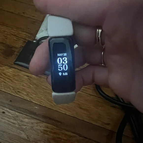 Fitbit Inspire 2 Activity Tracker with Charger – Light Gray Band, Size S/P - Picture 9 of 11